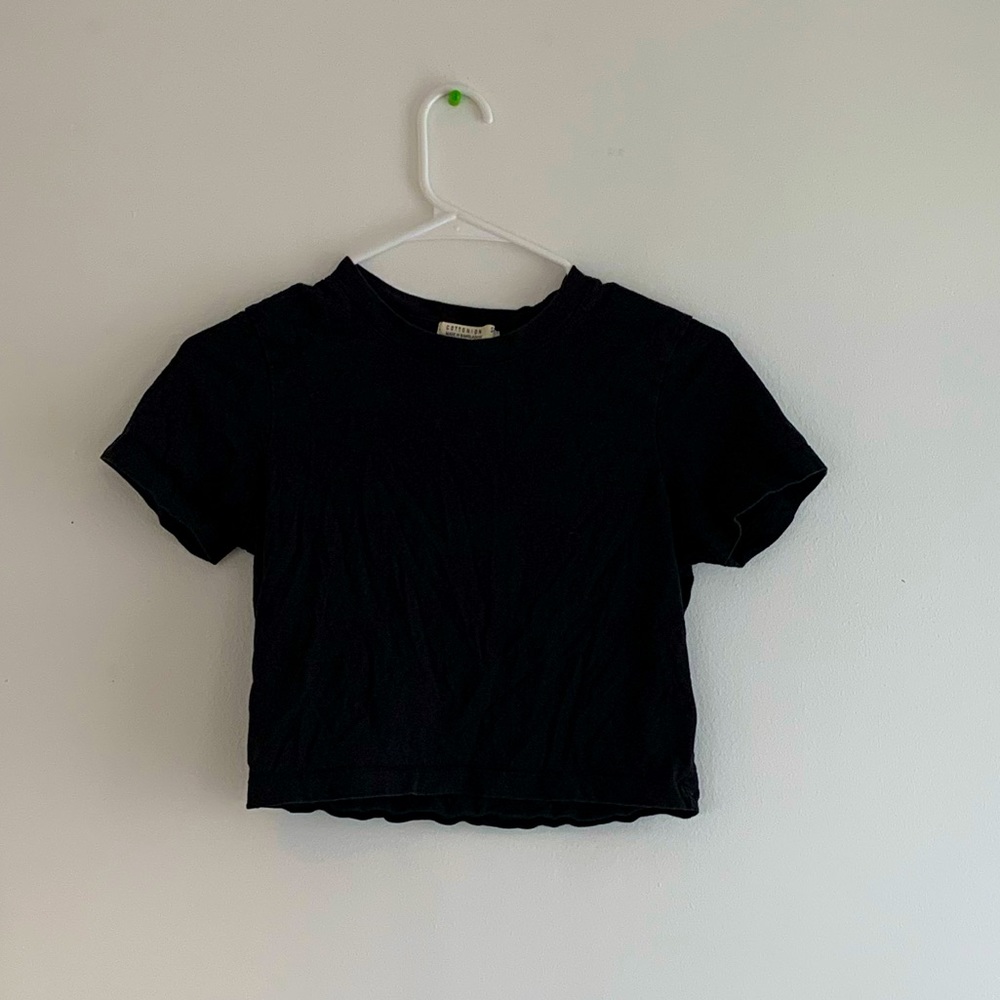 COTTON ON women’s black baby tee - small